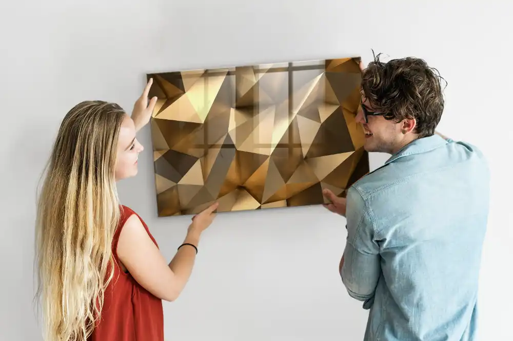 Tablica na magnesy geometryczna abstrakcja