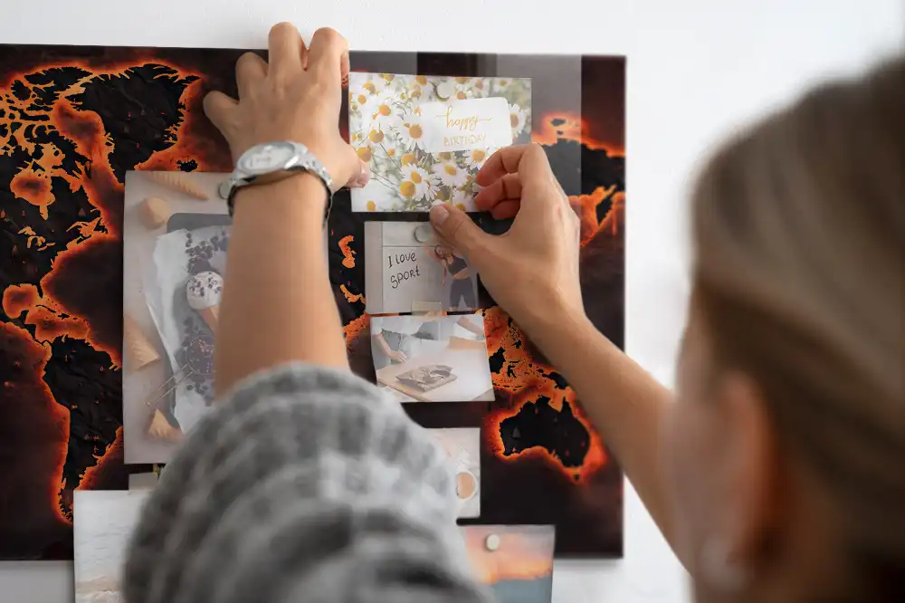 Magnetyczna tablica atlas świata