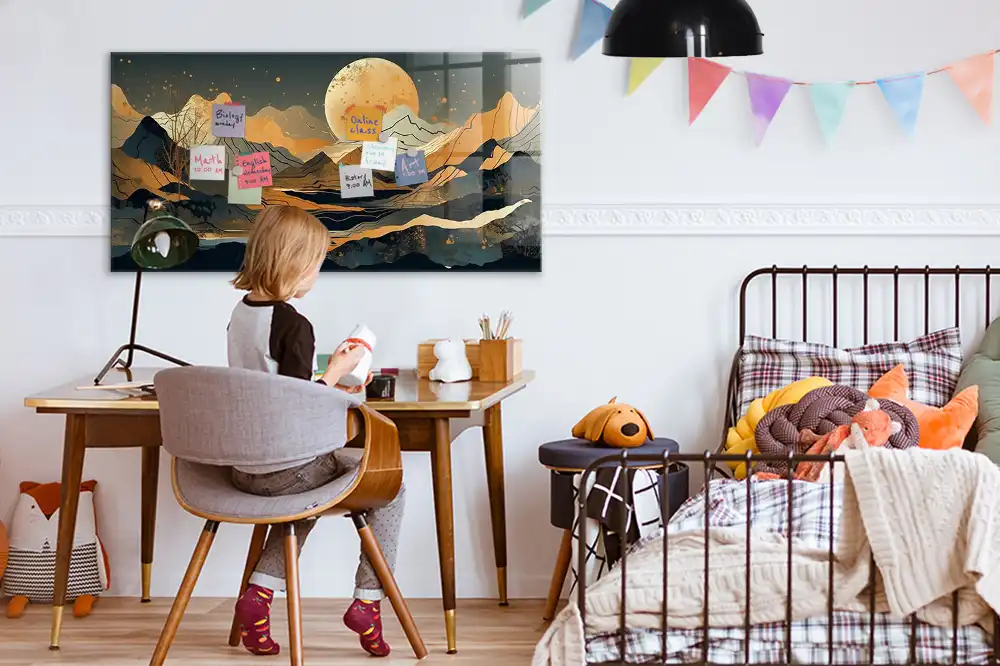 Tablica na magnesy artystyczny pejzaż