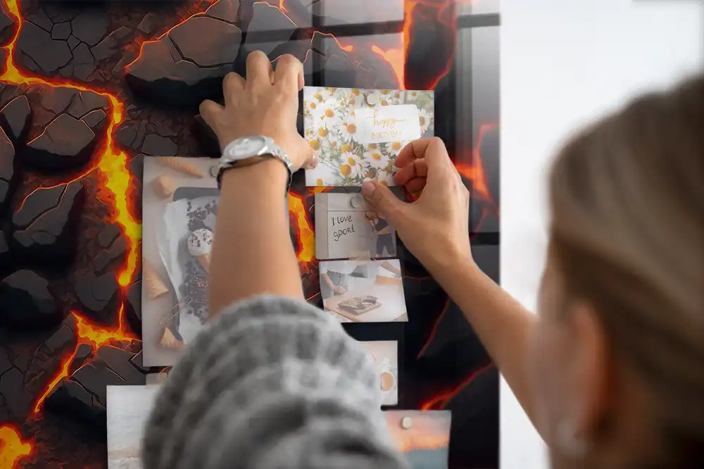 Magnetyczna tablica płynna magma