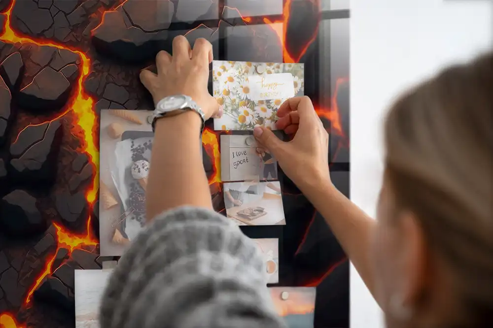 Magnetyczna tablica płynna magma