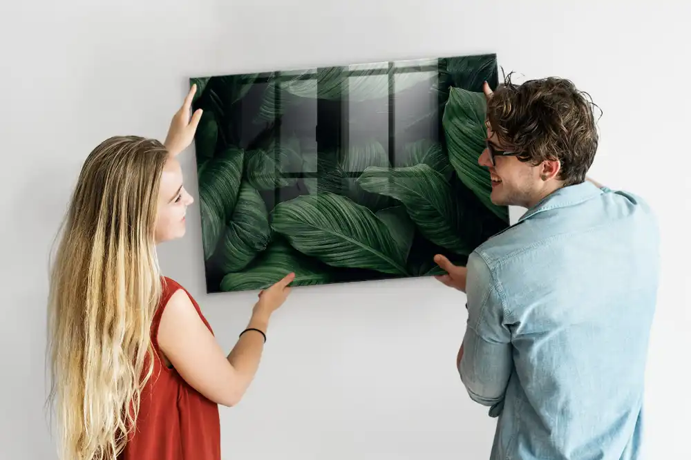 Magnetyczna tablica egzotyczna monstera