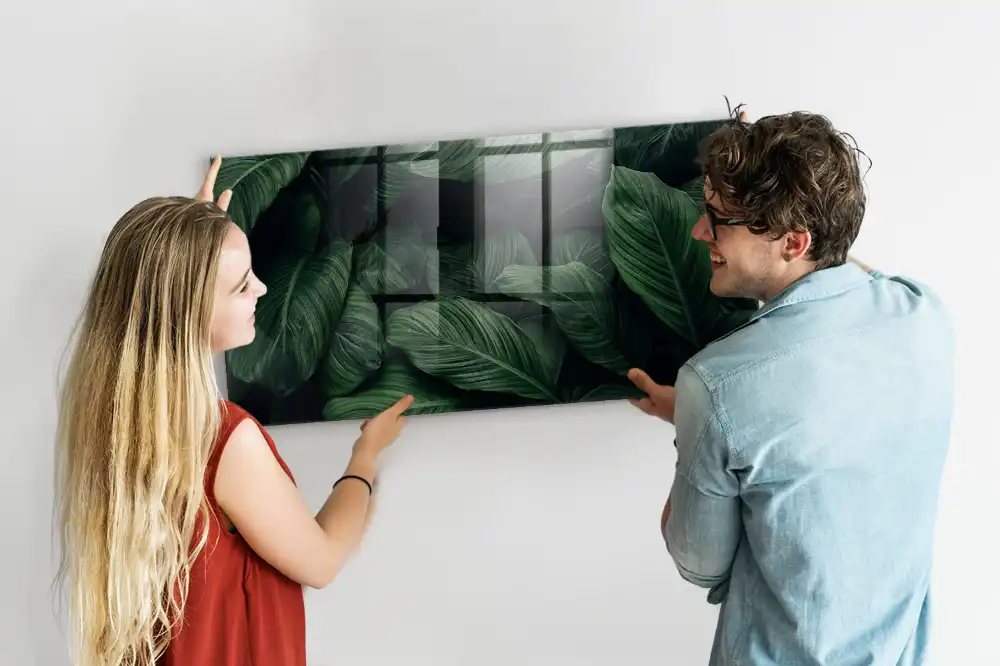 Magnetyczna tablica egzotyczna monstera