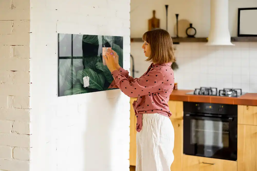 Magnetyczna tablica egzotyczna monstera
