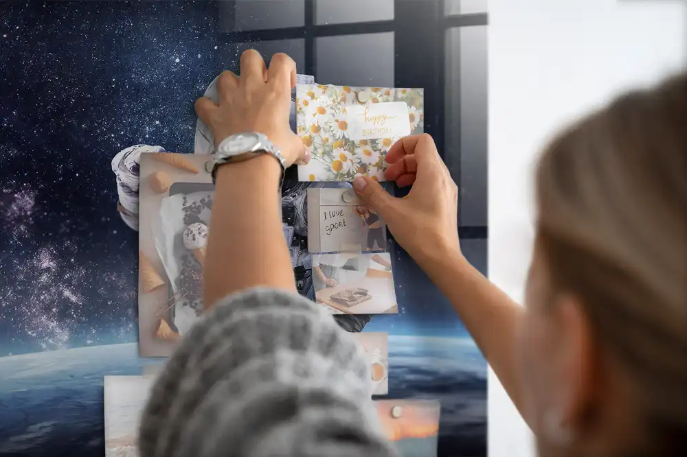 Tablica magnetyczna na ścianę kosmonauta