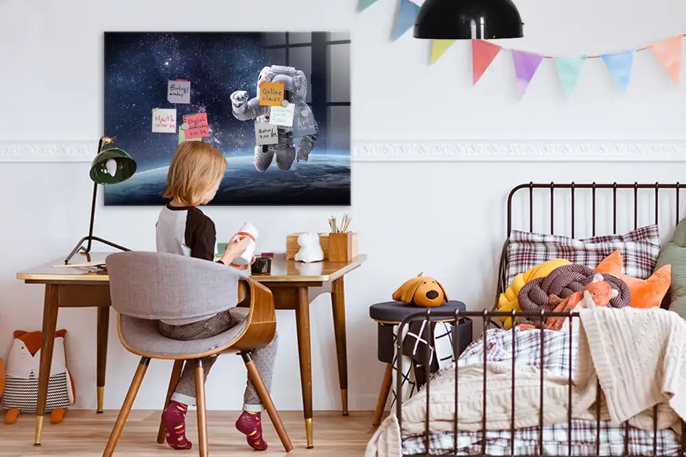 Tablica magnetyczna na ścianę kosmonauta
