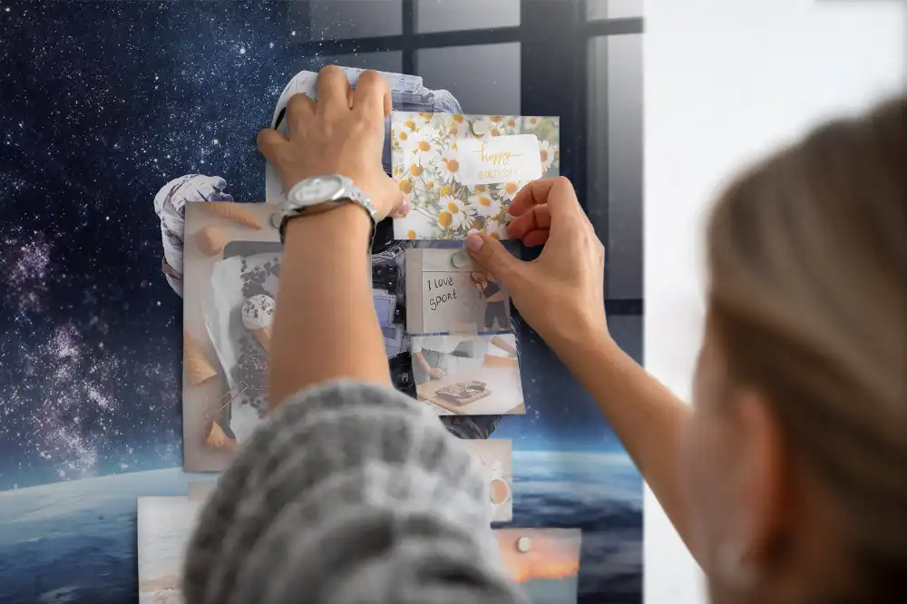 Tablica magnetyczna na ścianę kosmonauta