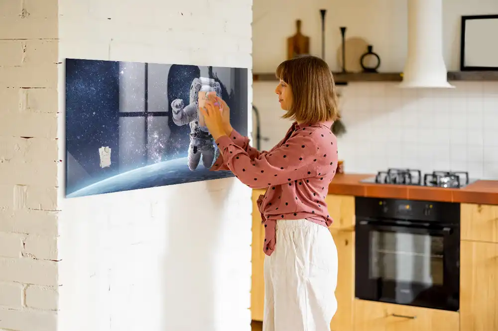 Tablica magnetyczna na ścianę kosmonauta