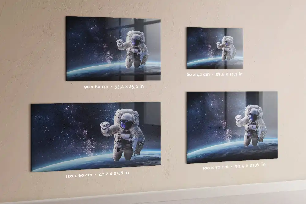 Tablica magnetyczna na ścianę kosmonauta