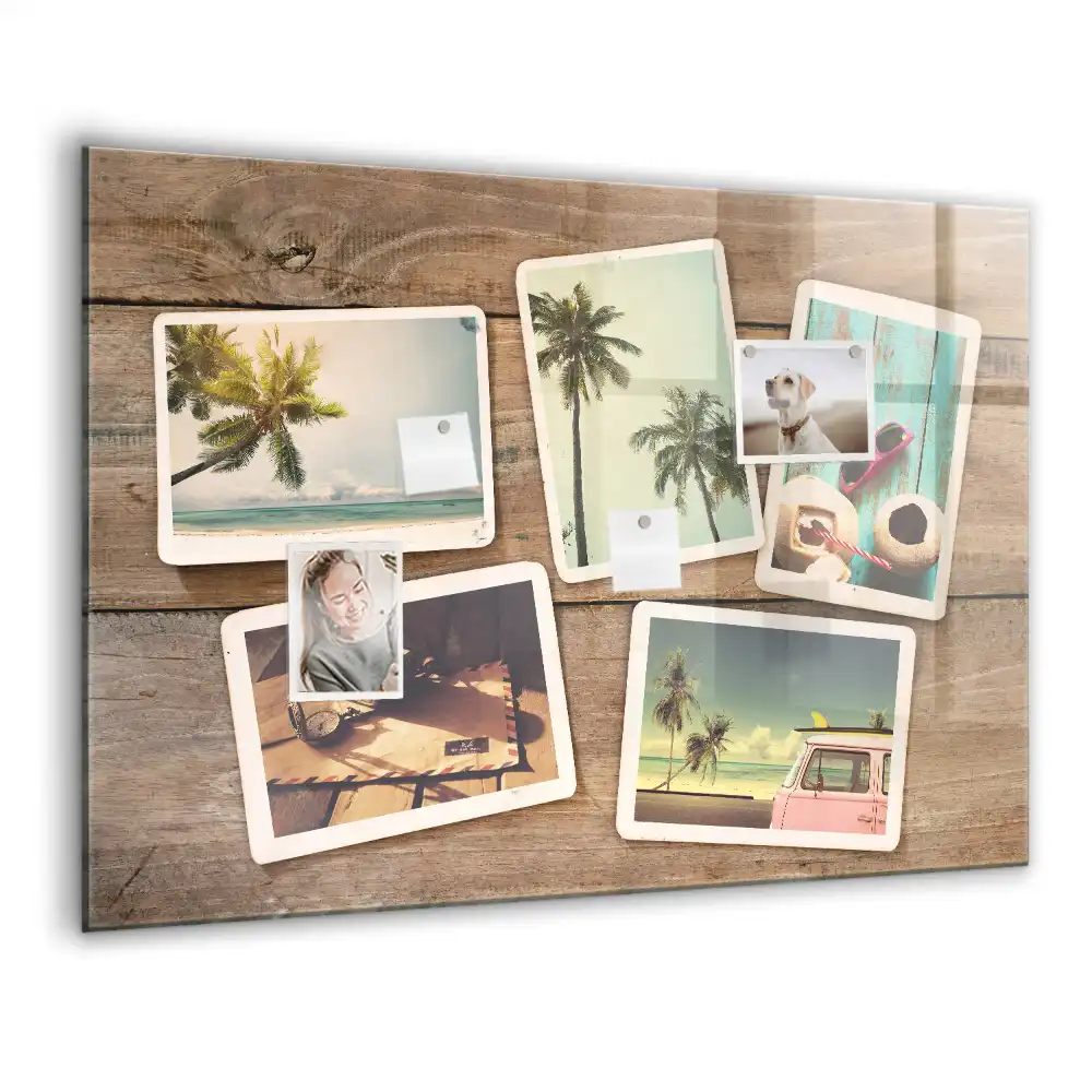 Tablica magnetyczna fotografie retro