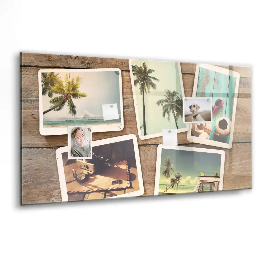 Tablica magnetyczna fotografie retro