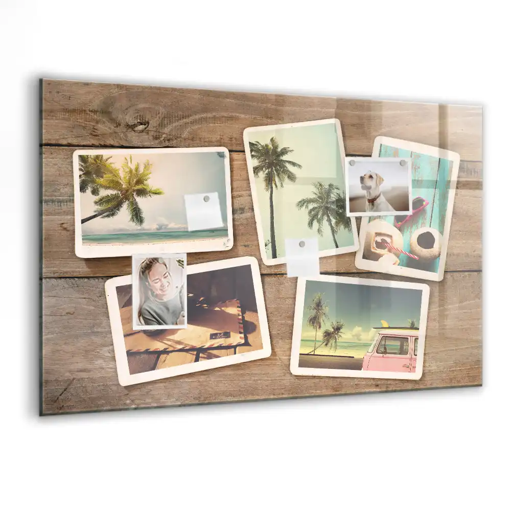 Tablica magnetyczna fotografie retro