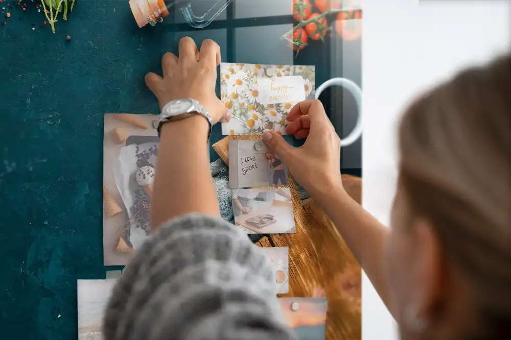 Tablica magnetyczna na ścianę akcesoria kuchenne